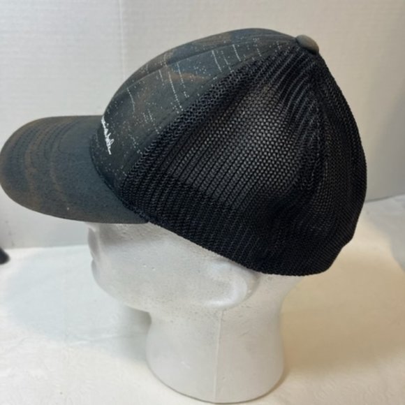 Travis Mathew Golf Cap Hat Flexfit Stretch Black S/M - Picture 3 of 9